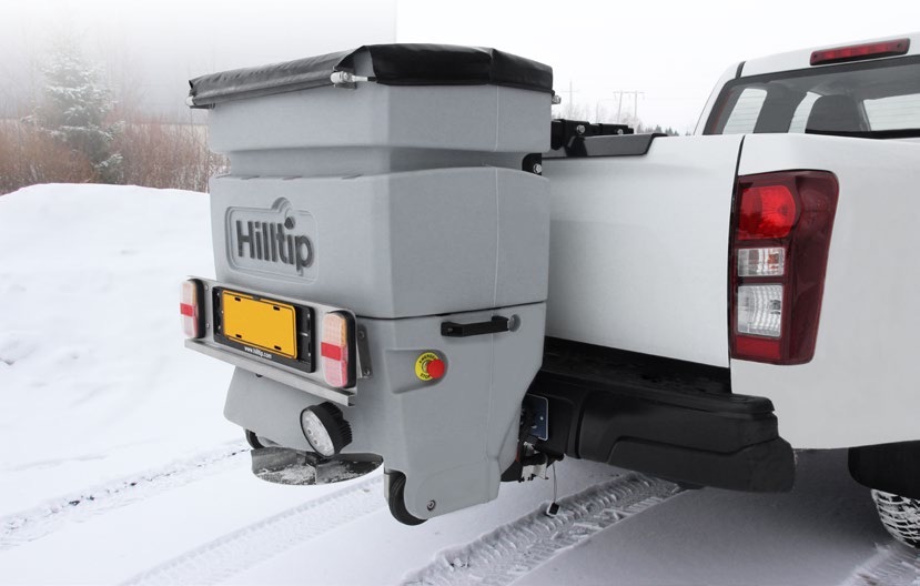 IceStriker 120-300 montado en portalón de pickup
